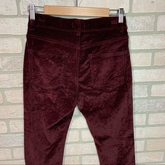 DL1961 Farrow Ankle Hi Rise Velvet Skinny Q20 - Picture 8 of 9